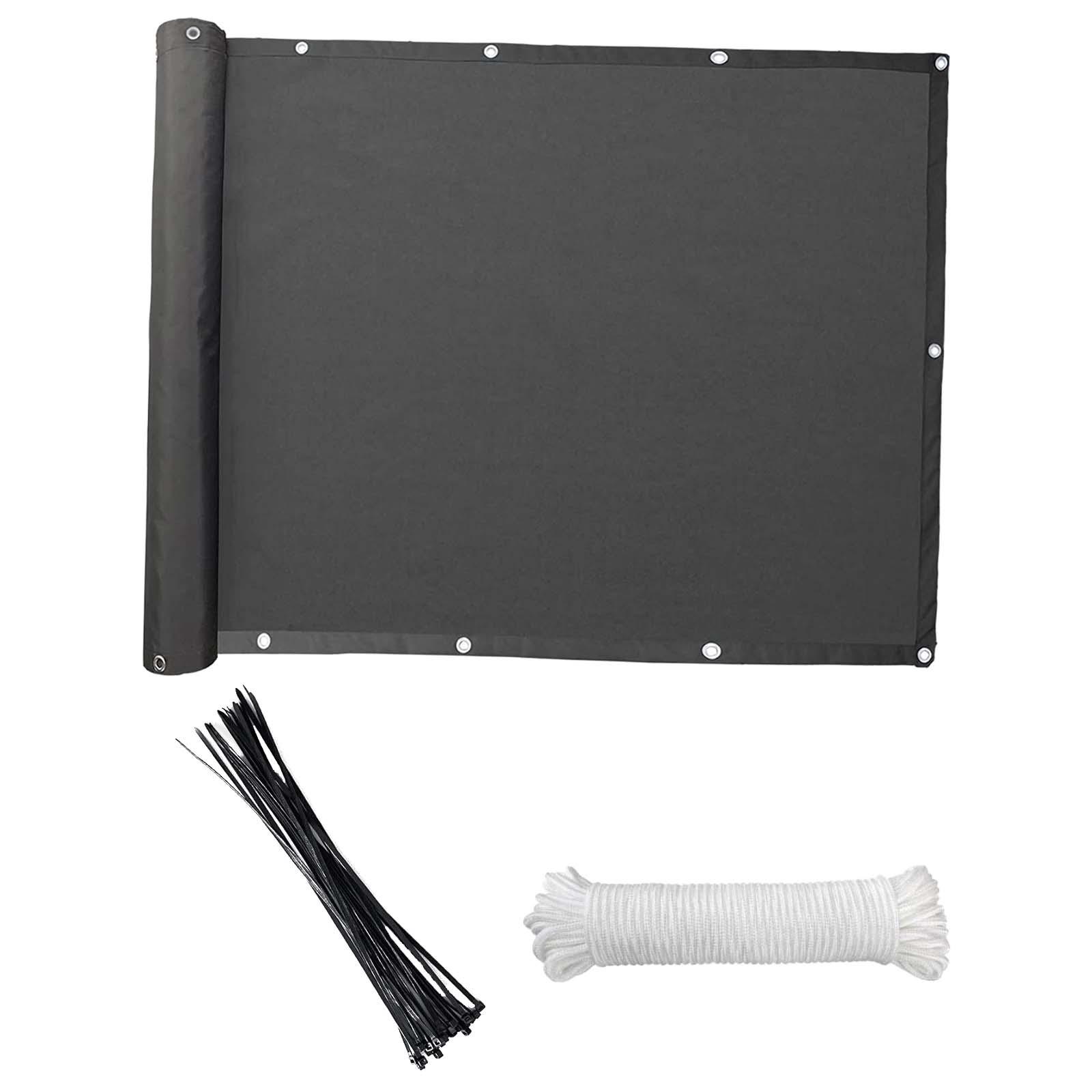 Balcony Cover Black