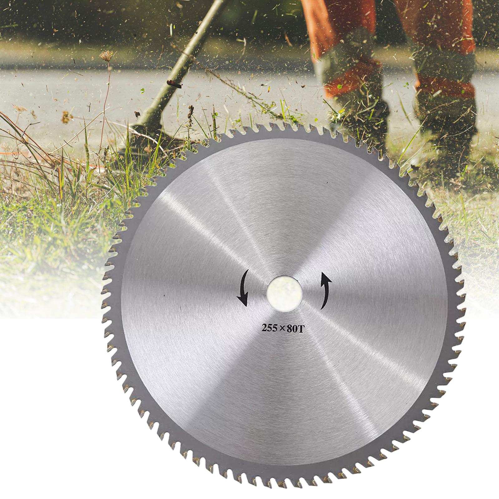 Electric Lawn Mower Saw Blade Multipurpose Cutting Sturdy Circular Saw Blade 80T