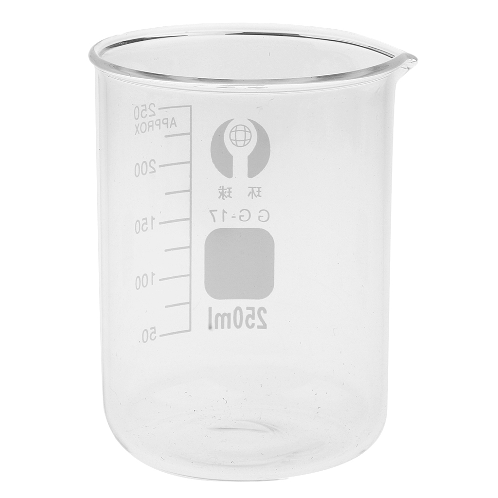 Glass Plastic Beakers Measuring Cup Graduated Low Form Griffin Beaker ...