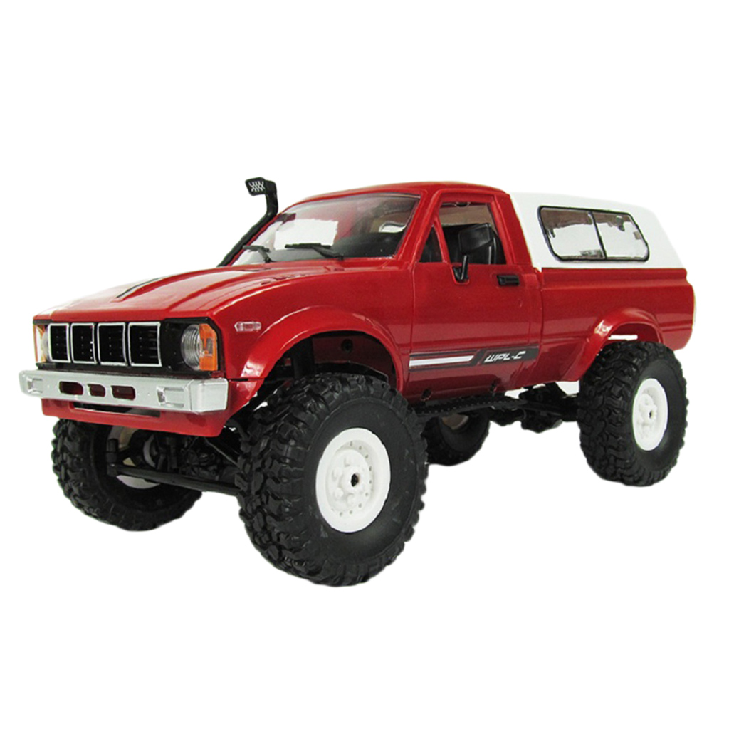 WPL Remote Control Truck 1:16 4WD 2.4G Rock Buggy Crawler Off-Road RC Car 