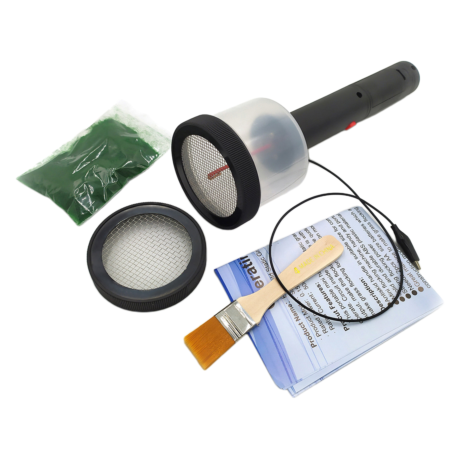 Static Grass Flocking Applicator