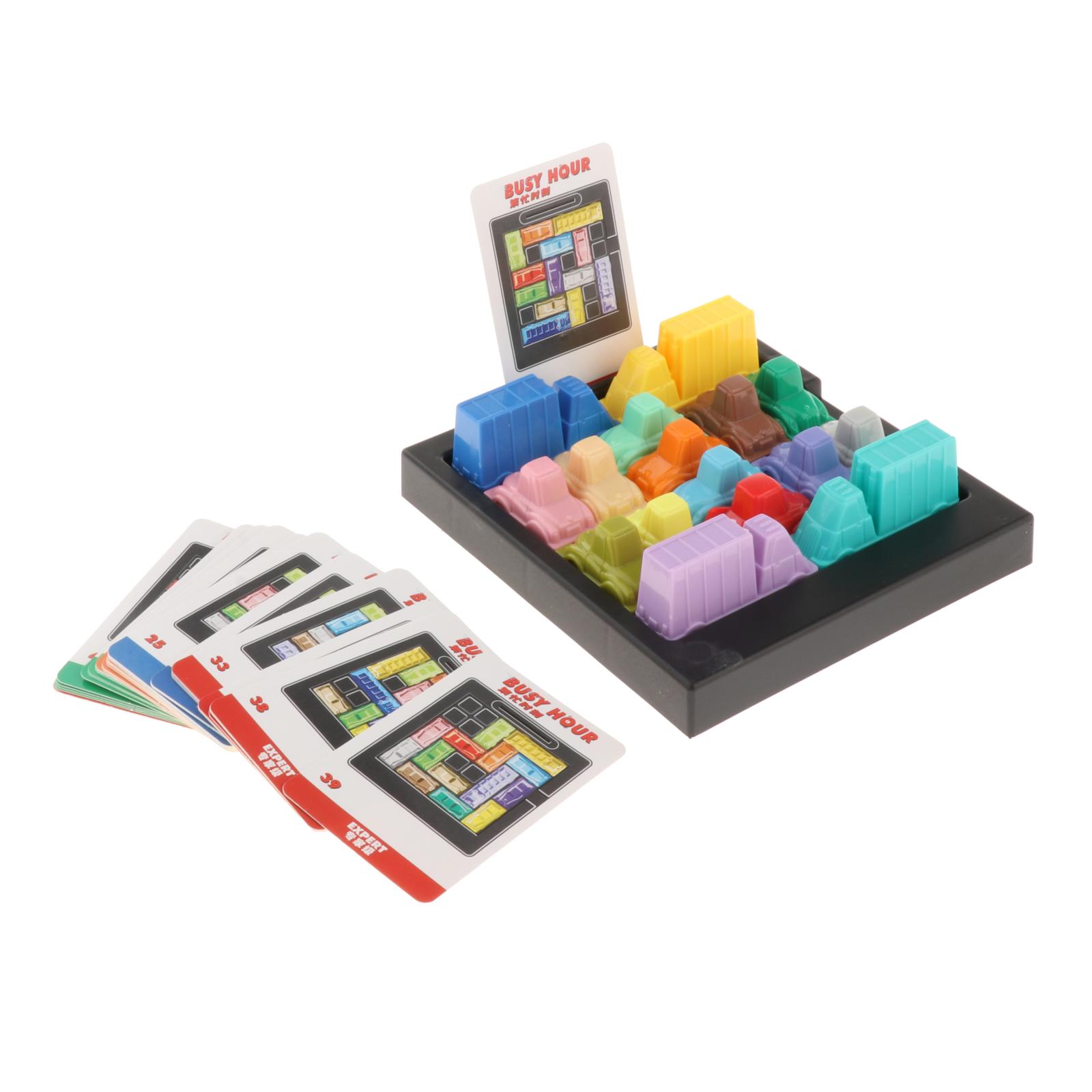 Fun   Traffic Jam Maze Game Educational Skills Toy 66816 40Cards