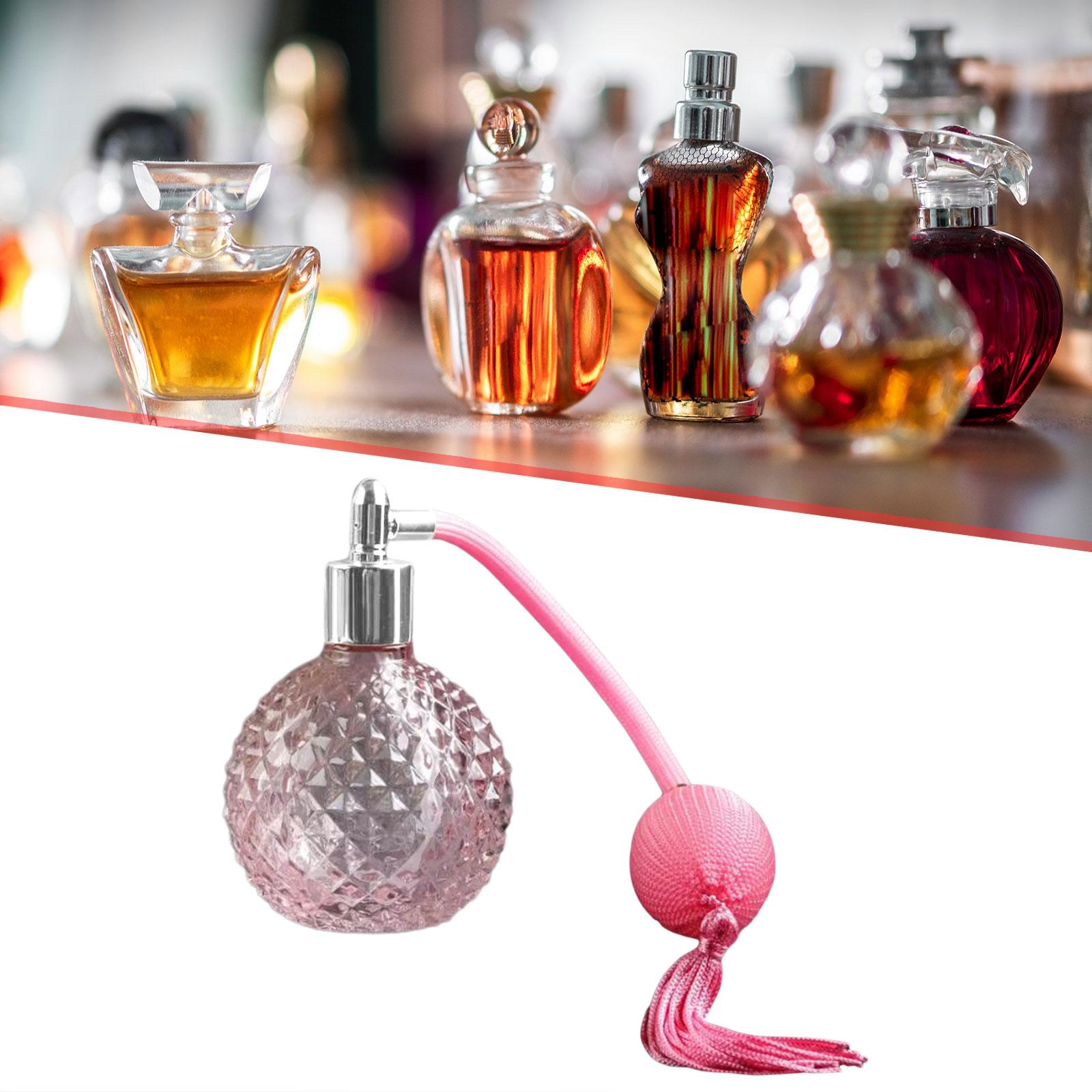 Perfume Bottle Multifunction Mist Sprayer Portable Mini Spray Bottle Silver Pink