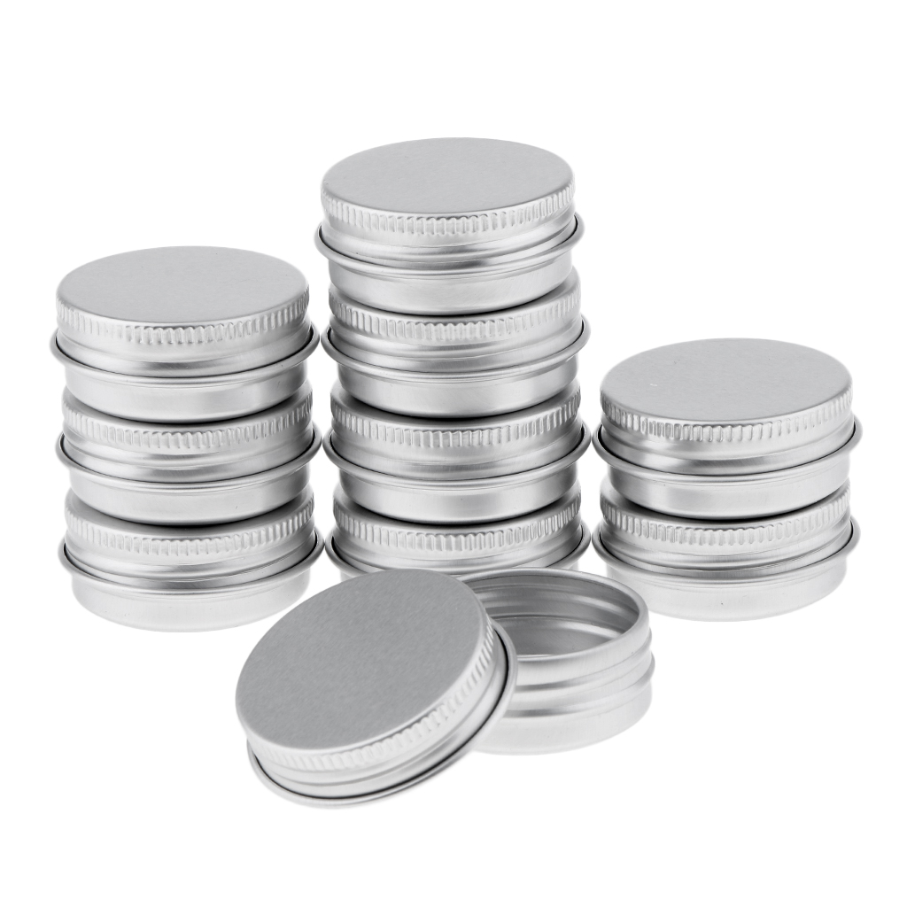 Aluminium Lip Balm Tins