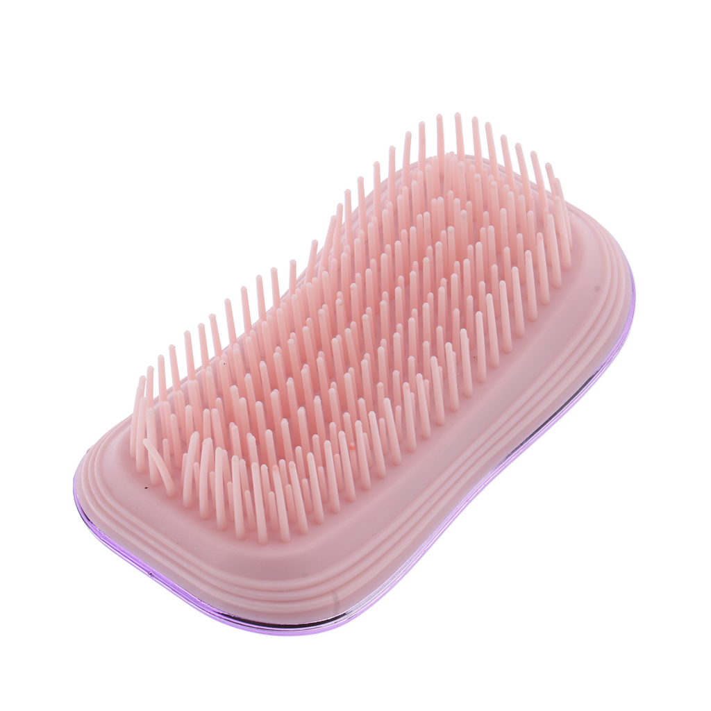Portable Women Detangling Hairbrush Anti-static Scalp Massage Travel Comb 2x