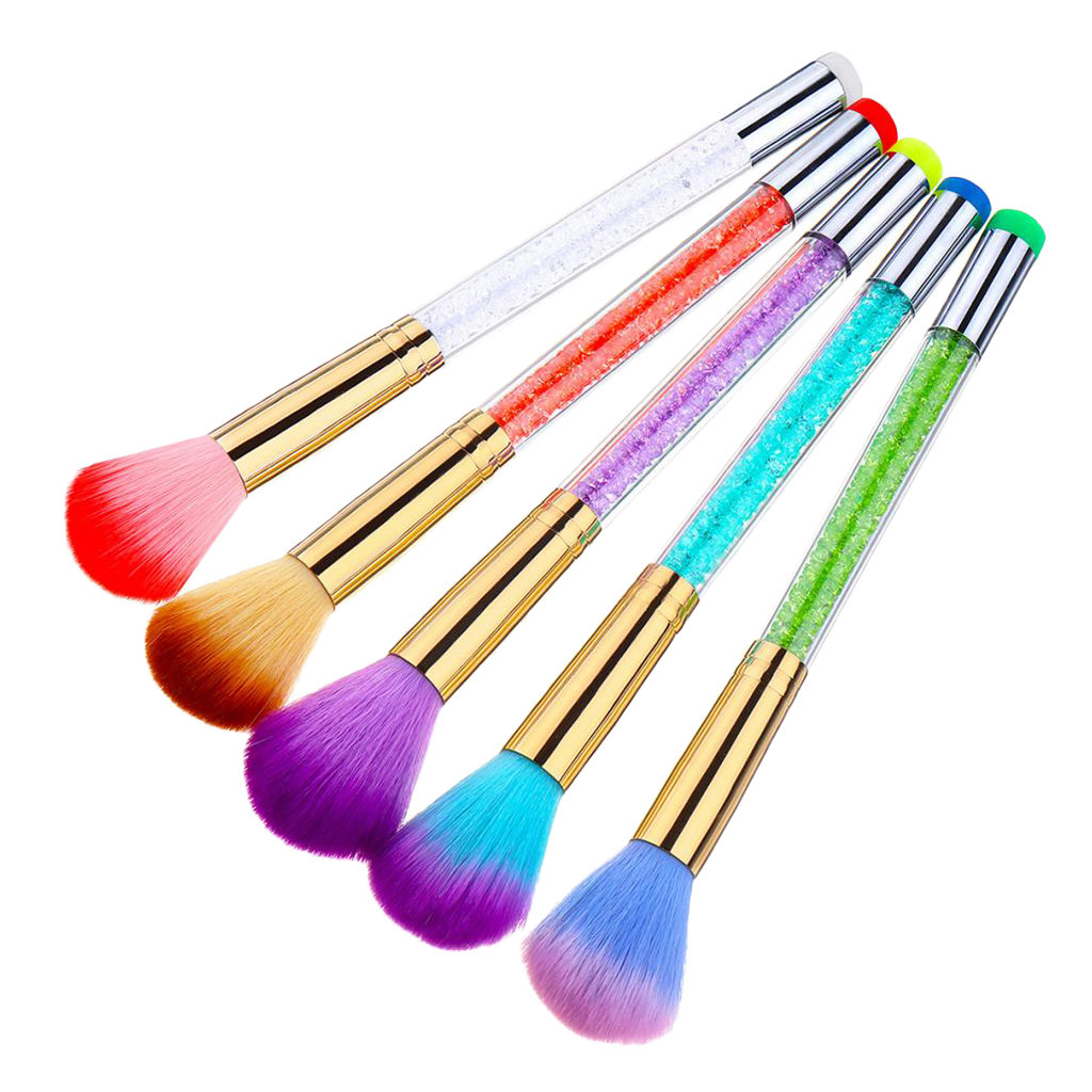 Hair Cutting Brush Neck Duster Barbers Hairdressing Dust Clean Tool Clear