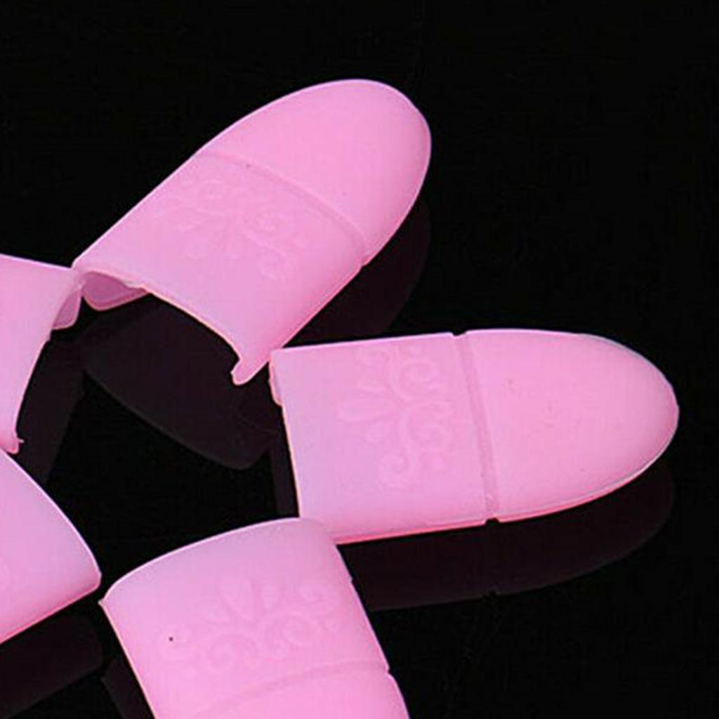 4xNail Art Soak Off Cap Pink