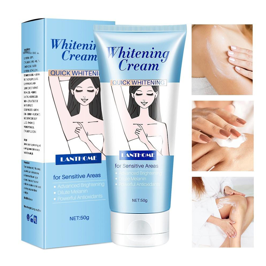 Whitening Cream Body Dark Skin Armpit Knee Bikini Underarm Groin Lightening