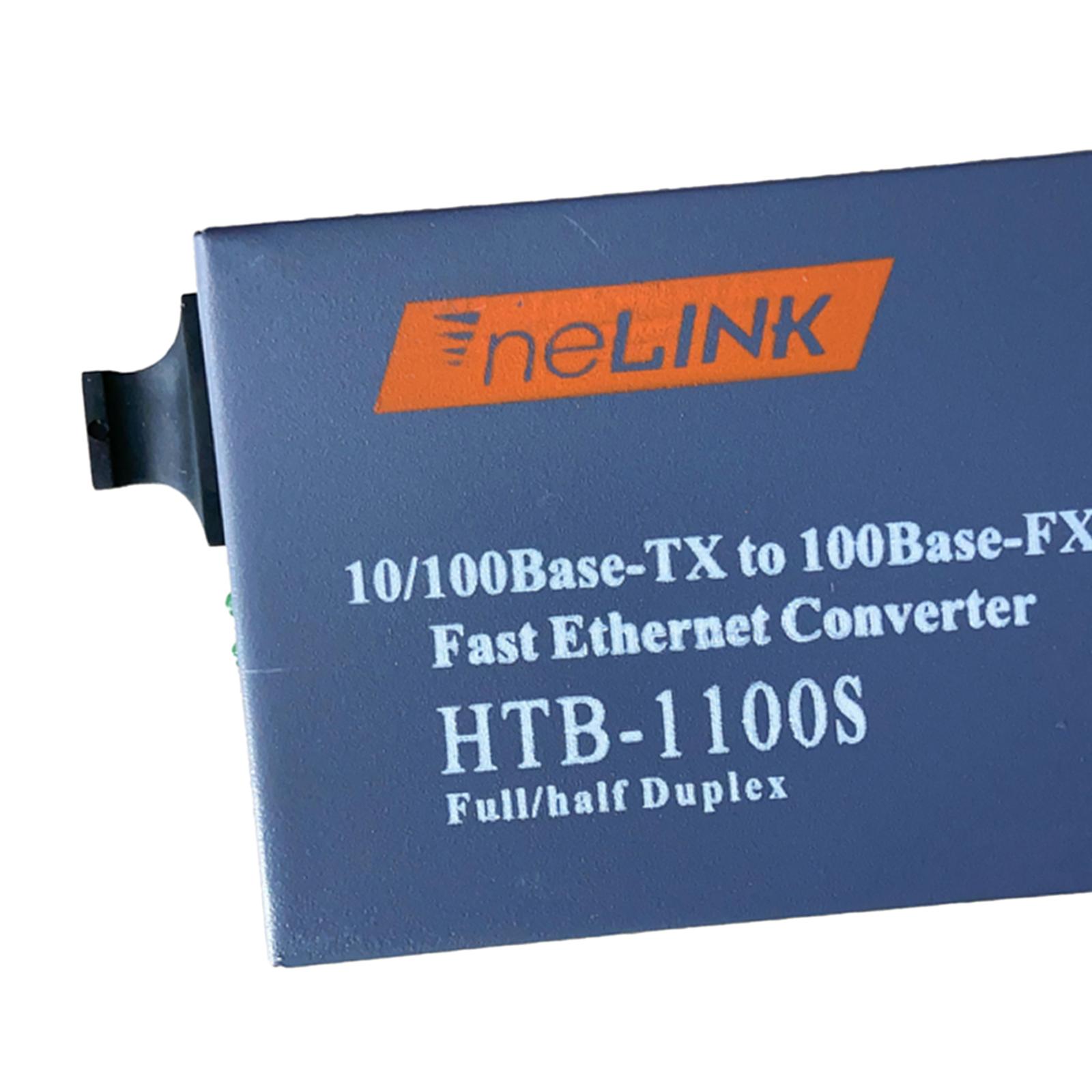 100Mbps External Ethernet Media Converter Multi-Mode Dual-Fiber Transceiver