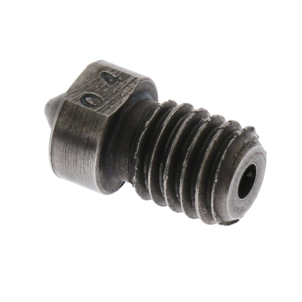 M6 0.4mm Stainless Steel Nozzle Extruder For 3D J-Head Hotend Extruder for 3D Printer