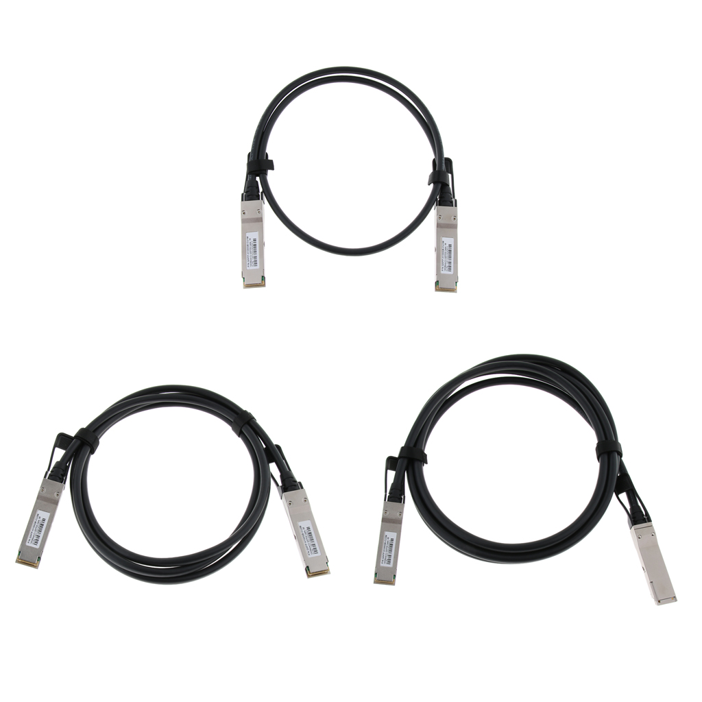 QSFP28 SFF-8665 Passive Direct Attach Cable 100Gbps Ethernet 30AWG 1 Meter