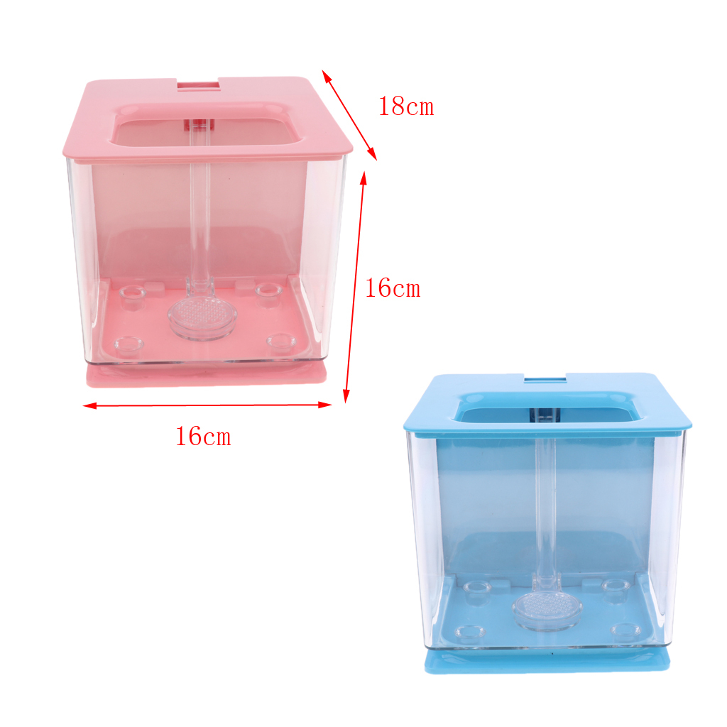 Selbstreinigende Kunststoff Aquarium Desktop Aquarium