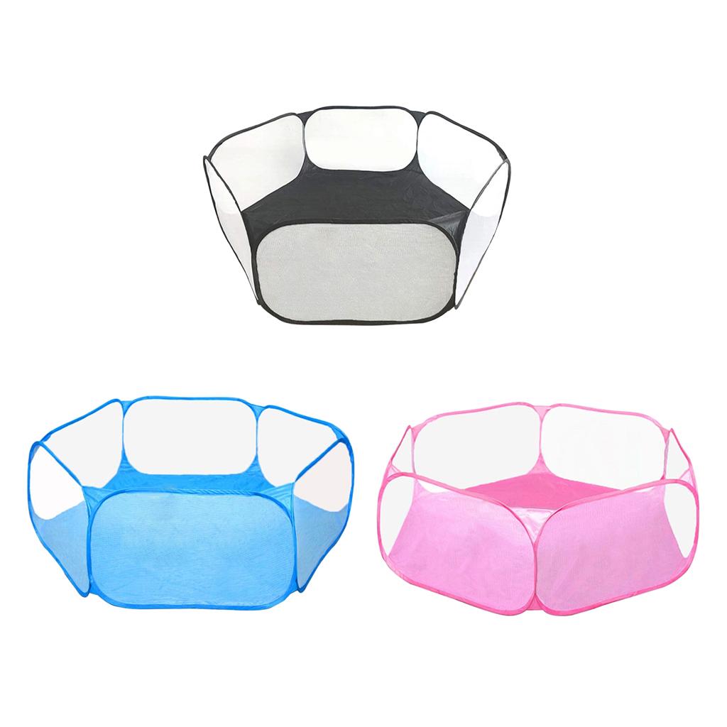 4x Foldable Play Pen Cage Hamster Rabbit Guinea Pig Gerbil 