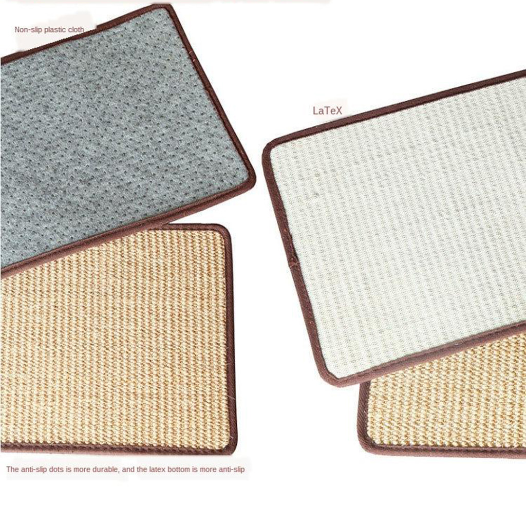 Natural Sisal Cat Mat,Protection Play Scratcher Pad M