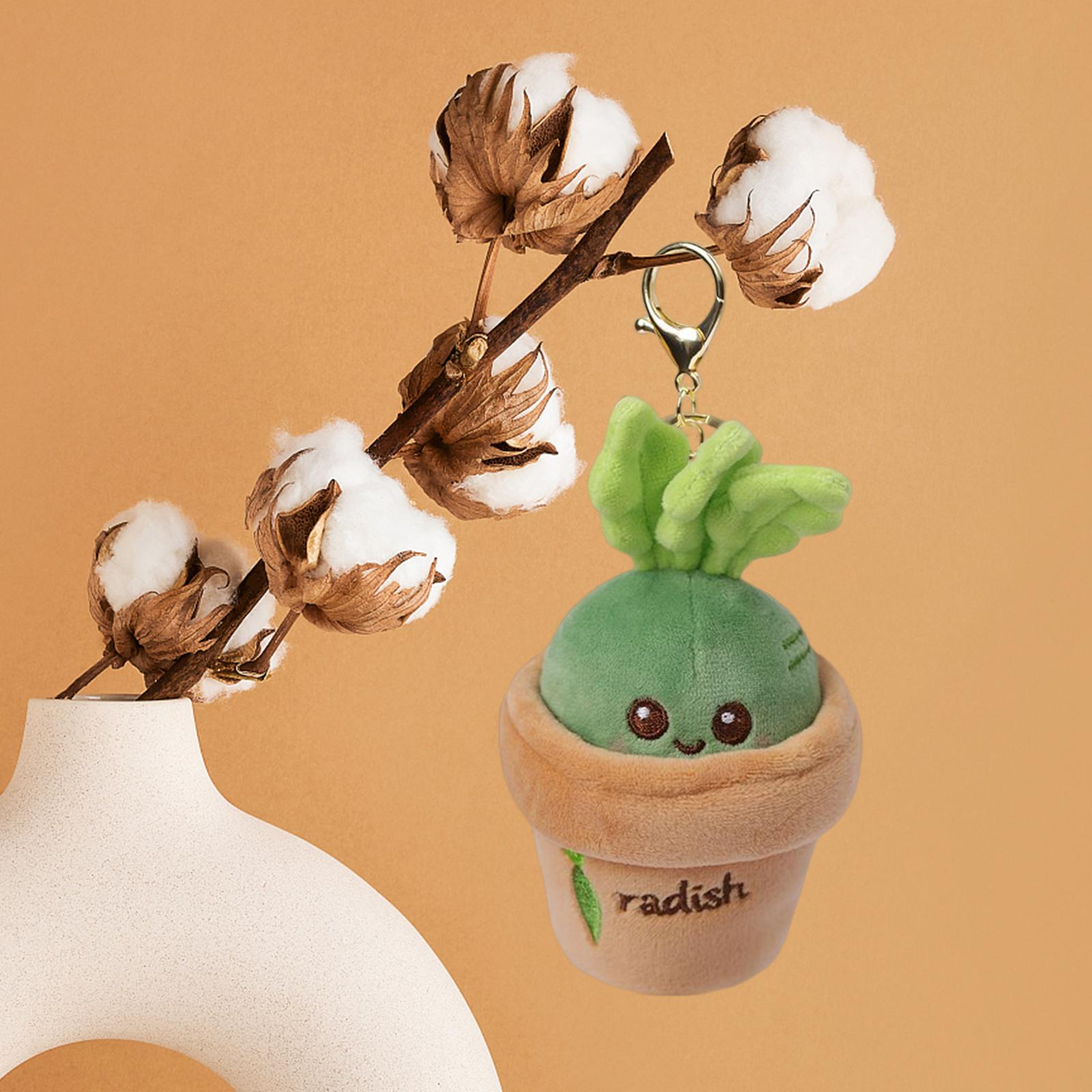 Carrot Plush Toy Keychain Birthday Gifts Stuffed Doll Gift Children Toy green