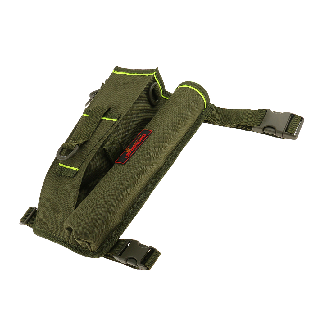 fishing waist pack with rod holder