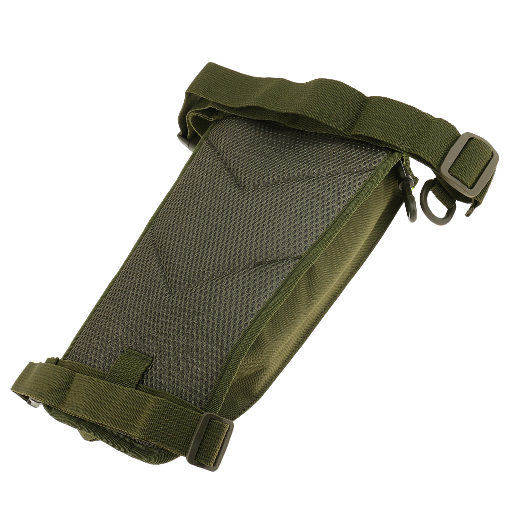 Fishing Waist Pack Lure Baits Storage Case Rod Holder Leg Bum Bag