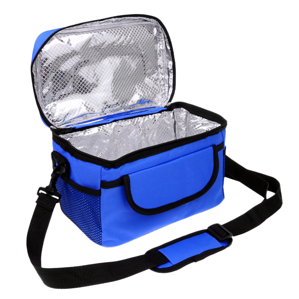 Kühltasche Picknick Tasche Kühlung Kühlakku Keith Haring PopArt dunkelblau 