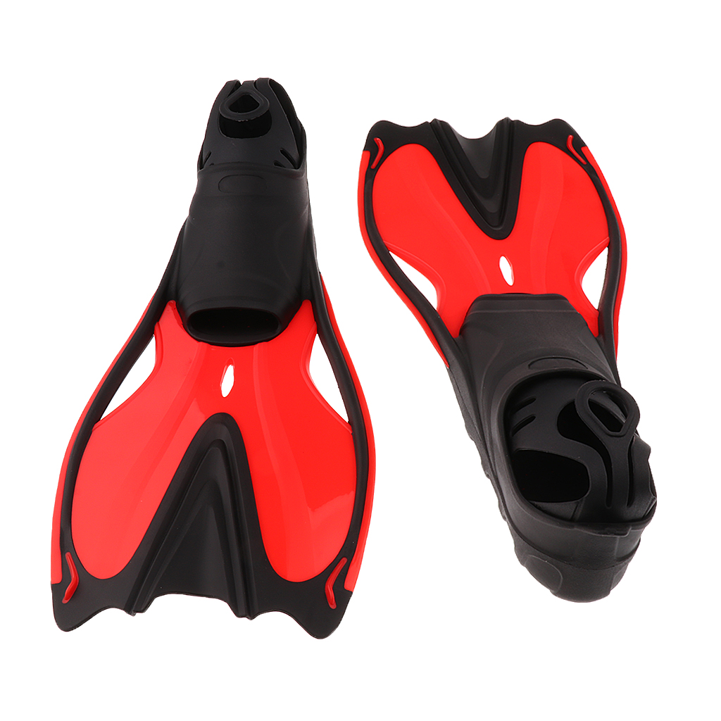 Adult Swim Adjustable Scuba Diving Swimming Flippers Snorkeling Gear | eBay