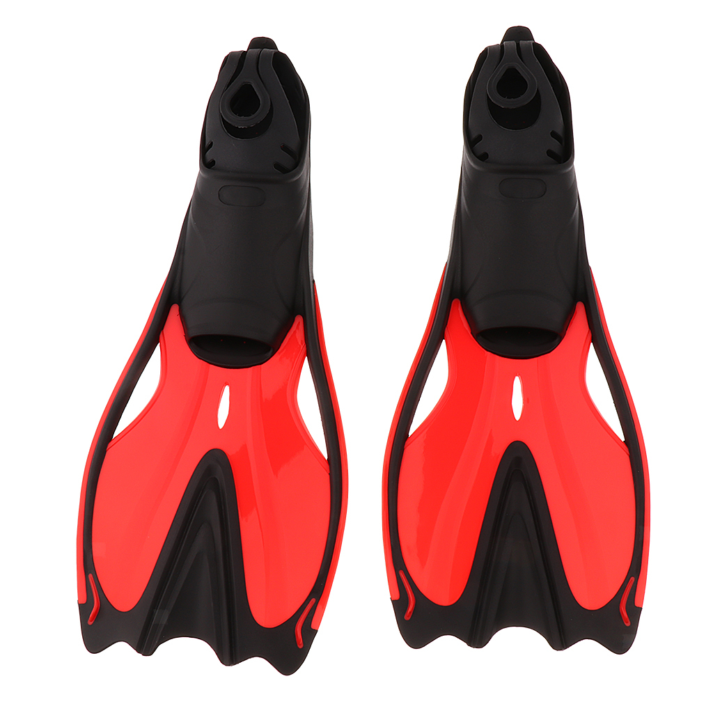 Adult Swim Adjustable Scuba Diving Swimming Flippers Snorkeling Gear | eBay