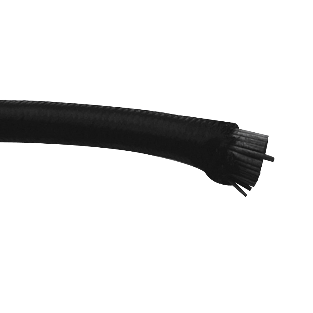Binden Schwarz Boot / Anhänger Seil Bungee 10mm Shock Cord Elastic
