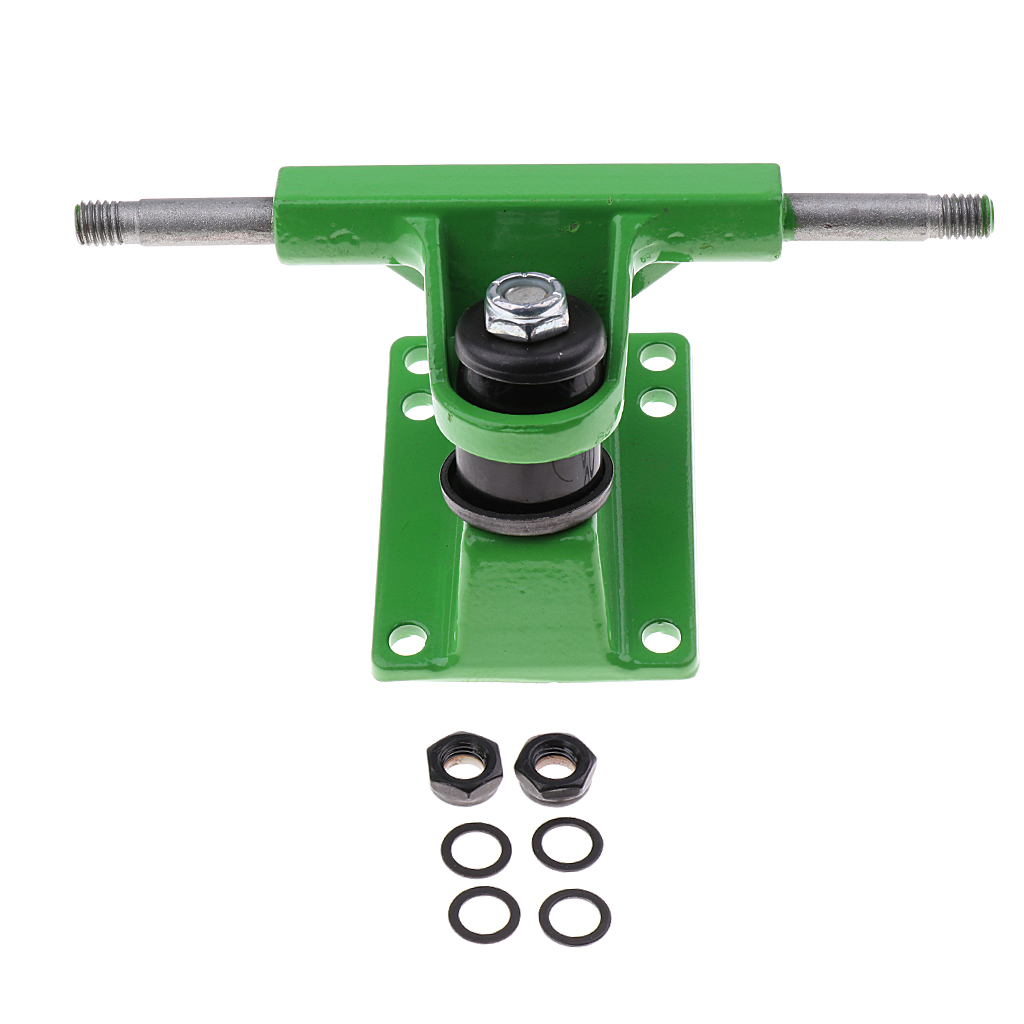 Aluminum Alloy 3.25"/83mm Skateboard Truck Longboard Truck Outdoors Green