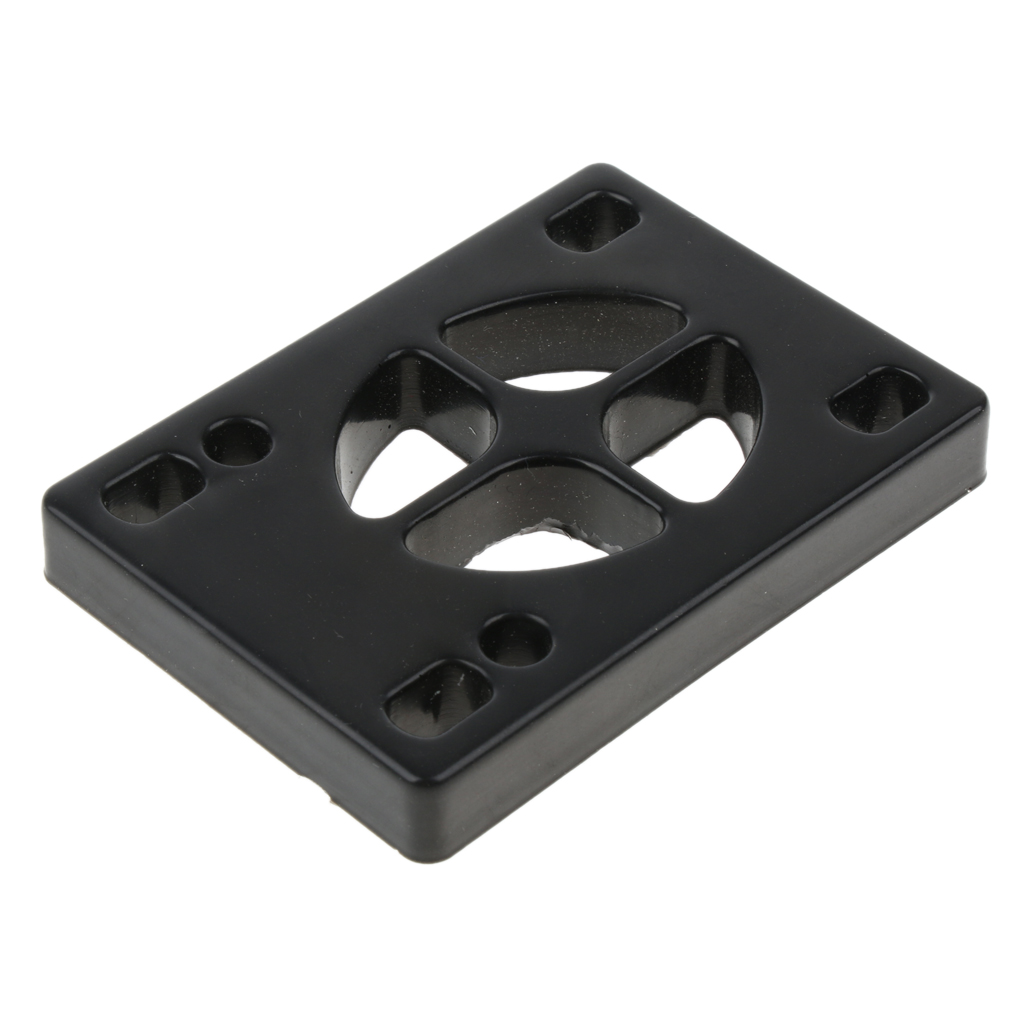 2pcs Skateboard Risers Shock Pad Longboard Shock-proof Mounting Hardware 9mm