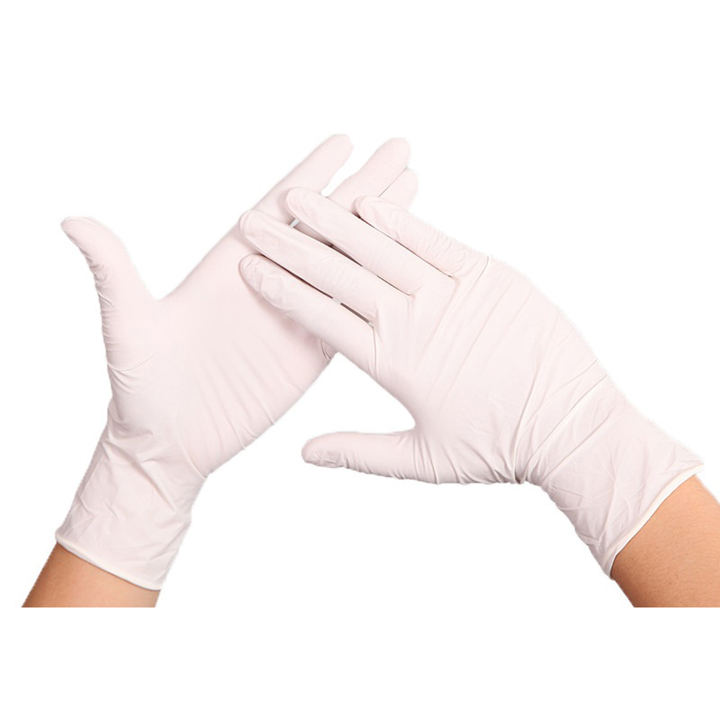 50pcs/Box Disposable Clear Gloves Food Salon Beauty Safe Catering Gloves M