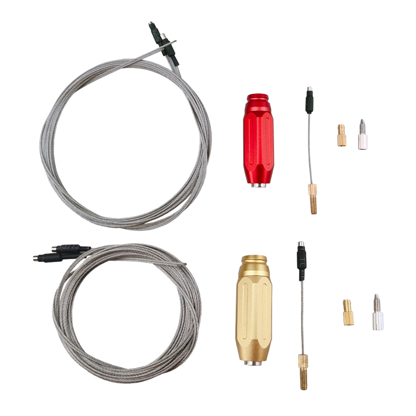 Magnetic Bike Internal Cable Routing Tool Carbon Fiber Frame Threader Guide Red