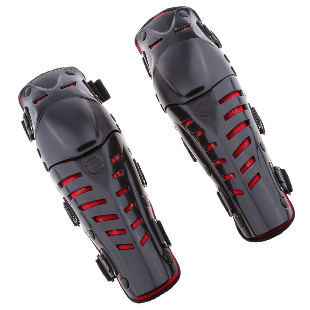 Adjustable Motorbike Knee Shin Elbow Pads Protective Sleeve Gear Crashproof