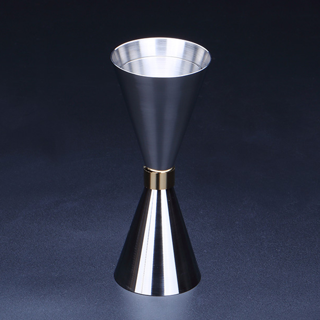 Stainless Steel Double Jigger Bar Shot Glass Wine Measuring Cup 5 Sizes