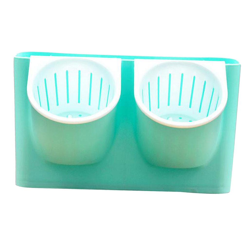 Small Wall Planter Self Watering Flower Pots Garden Yard Patio Plants Green