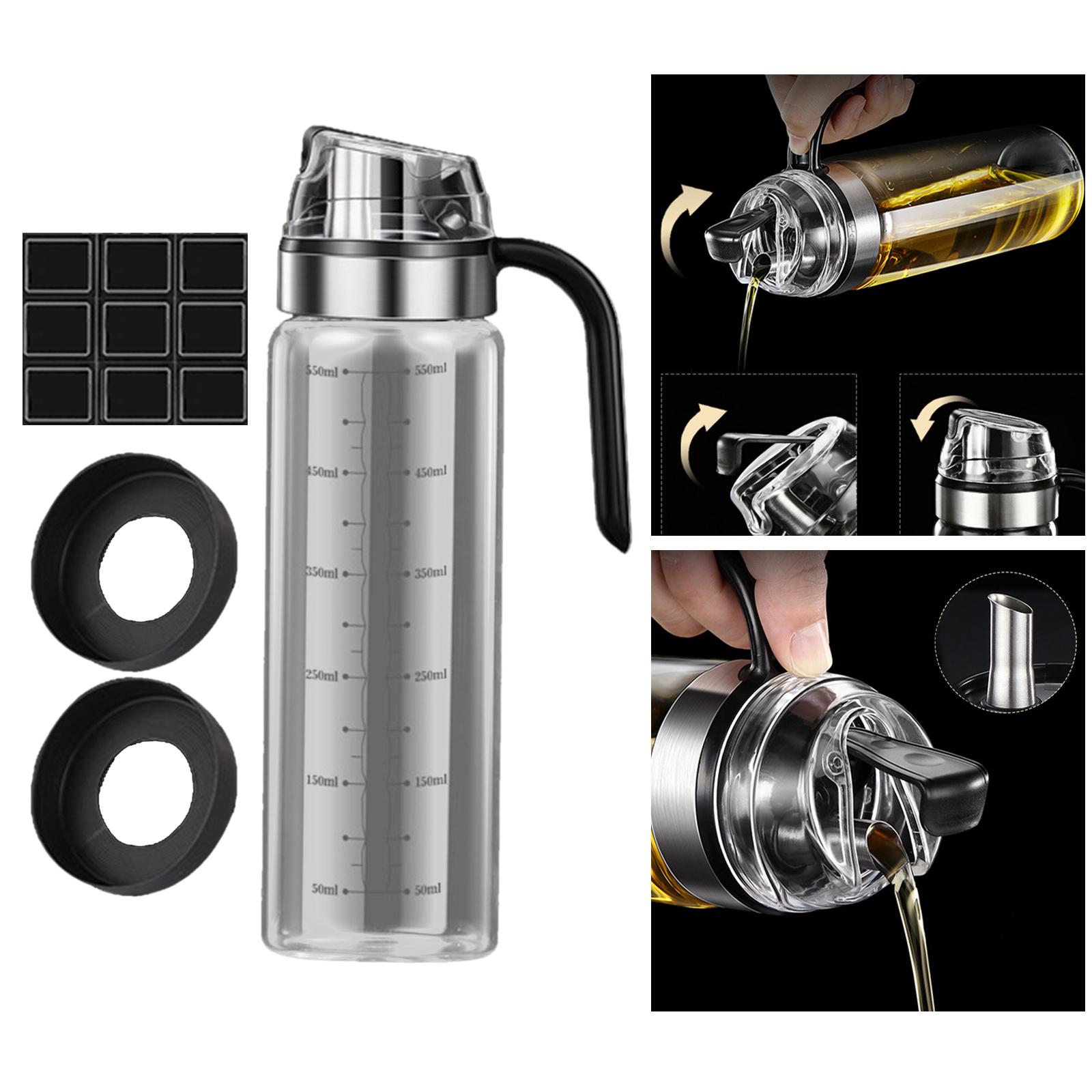 Household Empty Oil Bottle Oil Dispenser for Vinegar Large