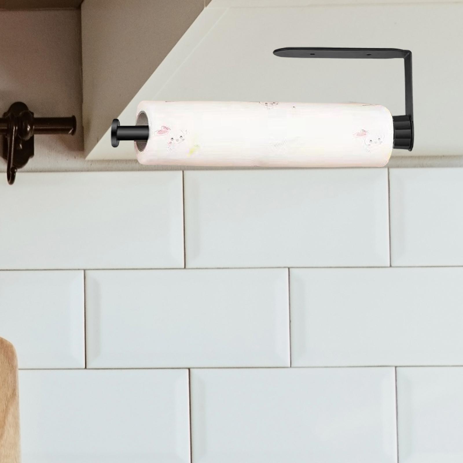 Under Cabinet Paper Towel Holder Versatile for Home Kitchen