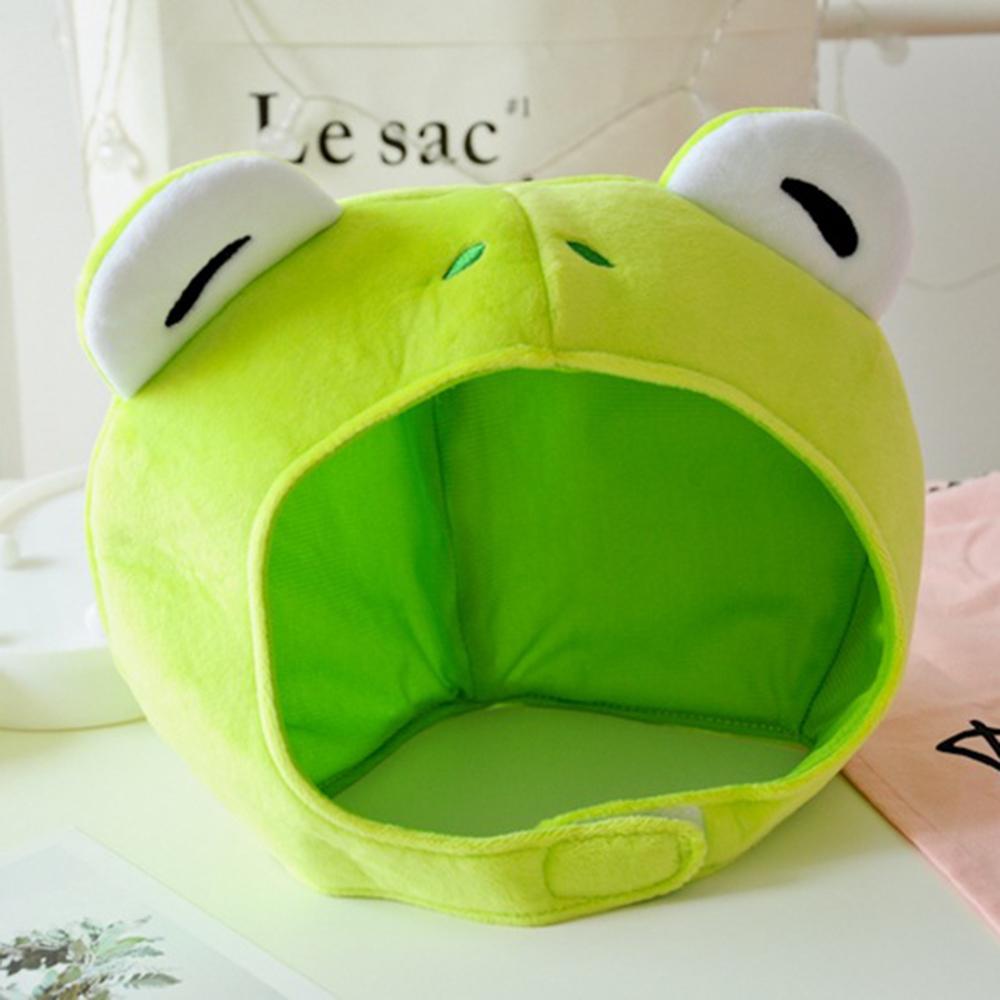 Cartoon Animals Rabbit Ear Hat Costume Headwear Plush Headband Frog 