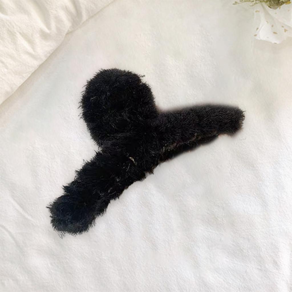 Modern Style Hair Clip for Women Hair Pin Barrette Winter Black