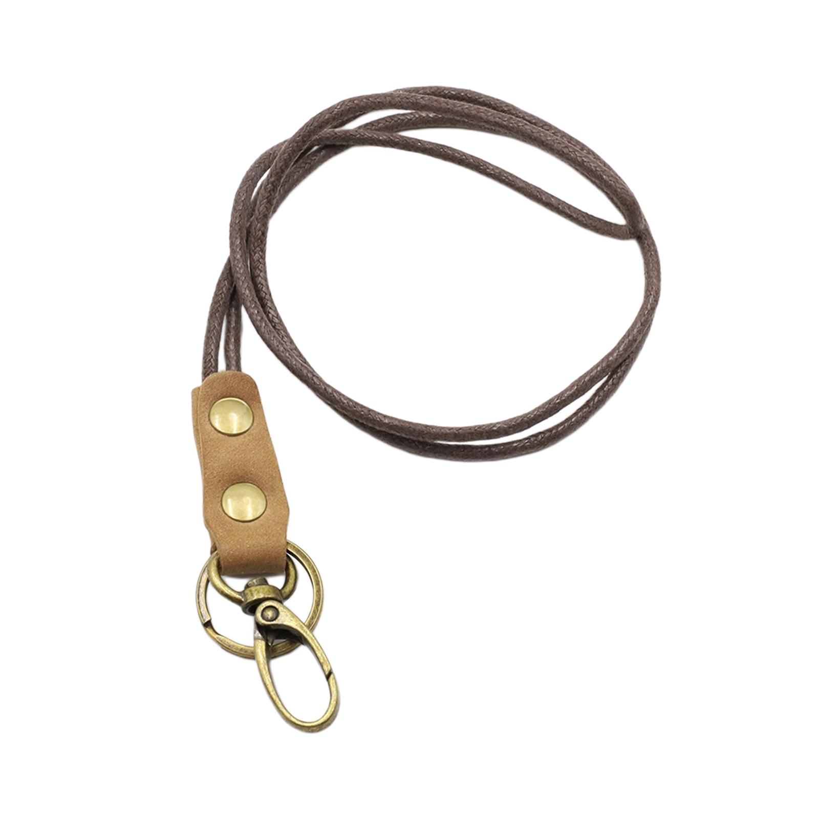 Leather Lanyard Strap