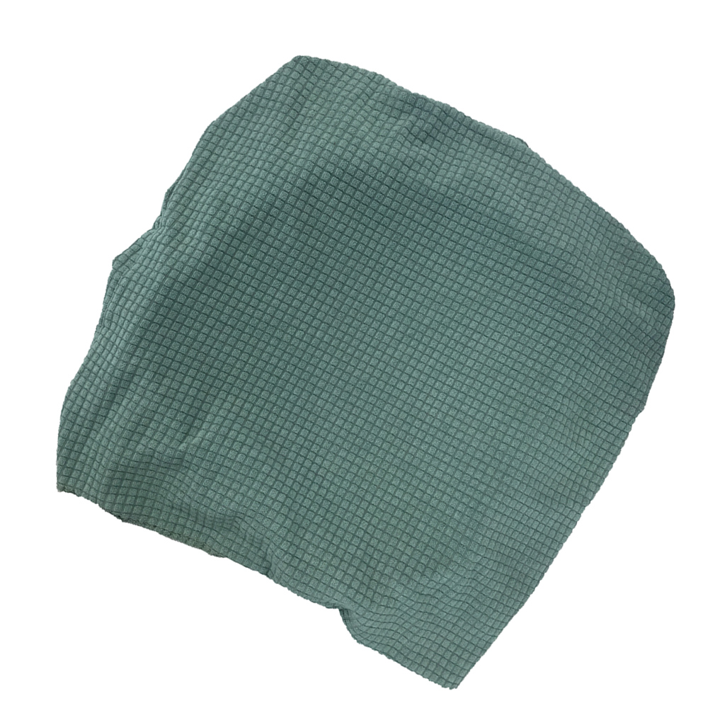 2Pcs Waterproof Stretch Dining Chair Cover Wedding Banquet Party Green