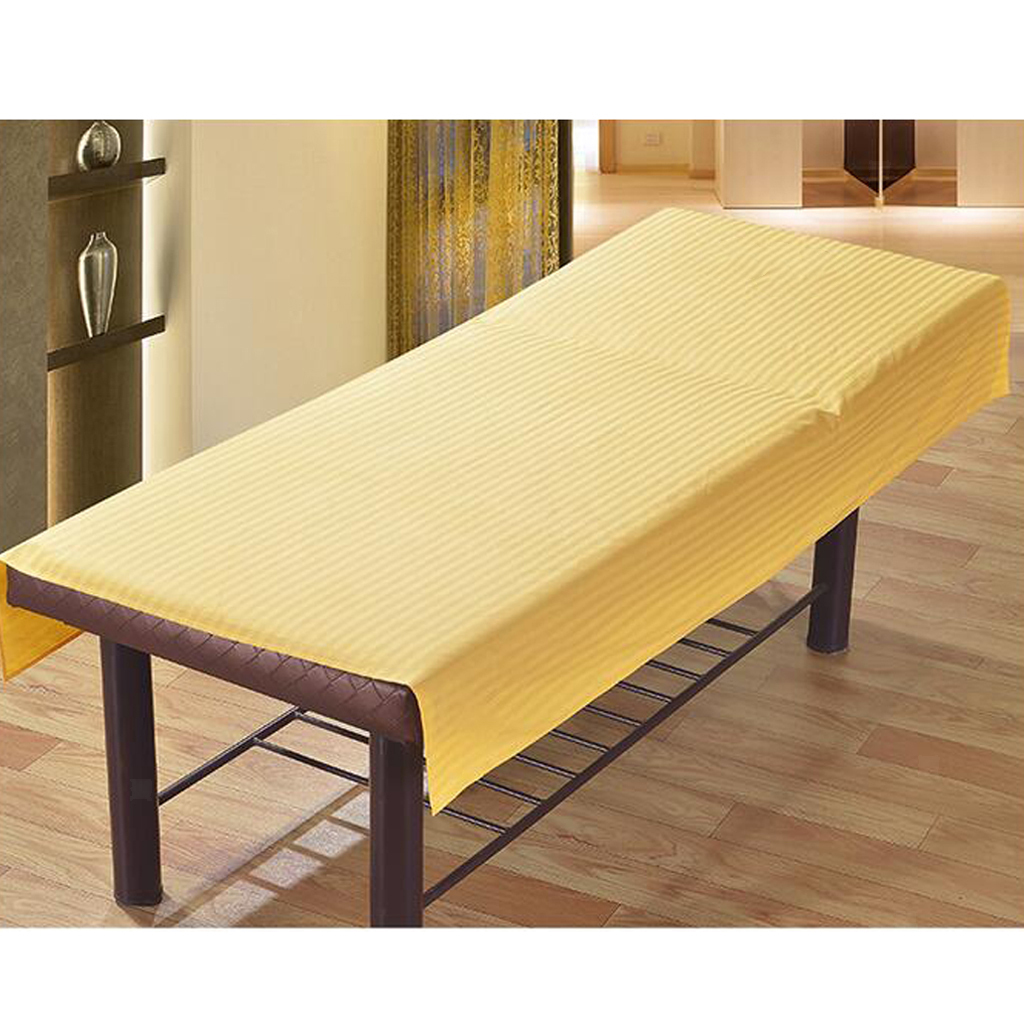 Indexbild 3 - Gelbe Auflage Bettwäsche Betttuch Bettlaken für Massageliege