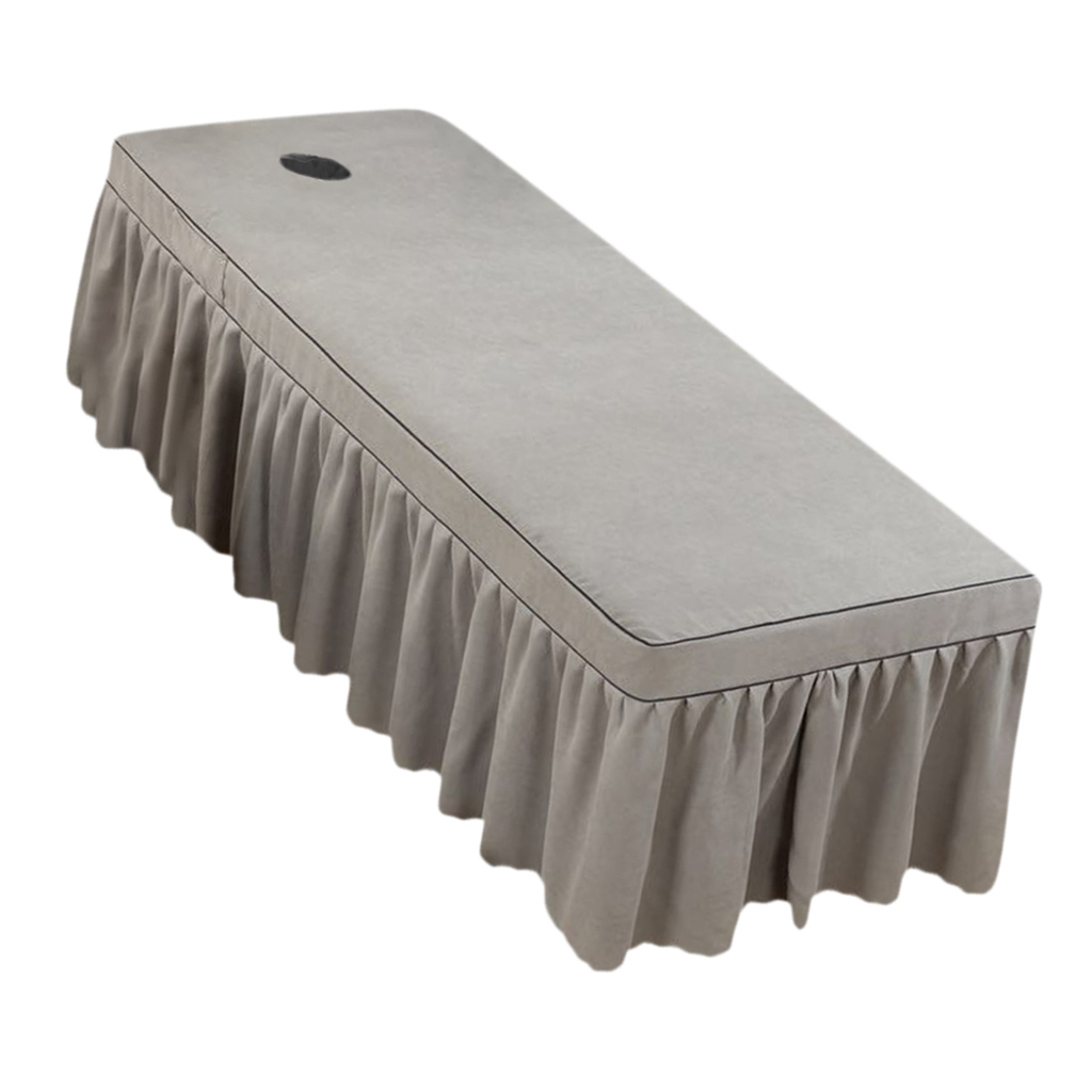 Blesiya Universal SPA Massage Table Skirt Beauty Bed Cover Valance Sheet eBay
