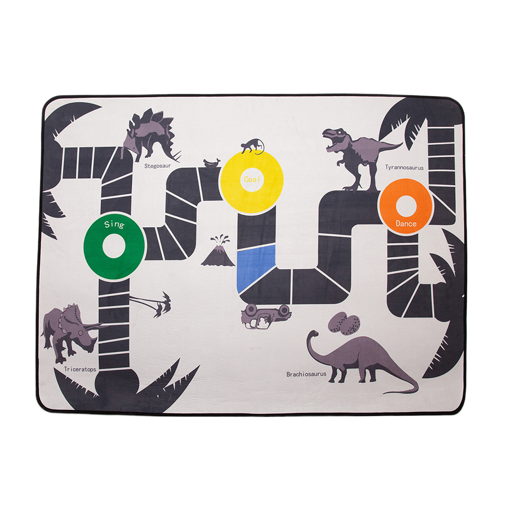 Baby Infant Game Crawling Pad Carpet Kids Dinosaur Playing Educational Mat