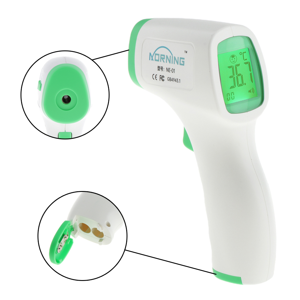 Non-Contact IR Infrared Thermometer Baby Ear Forehead Thermometer