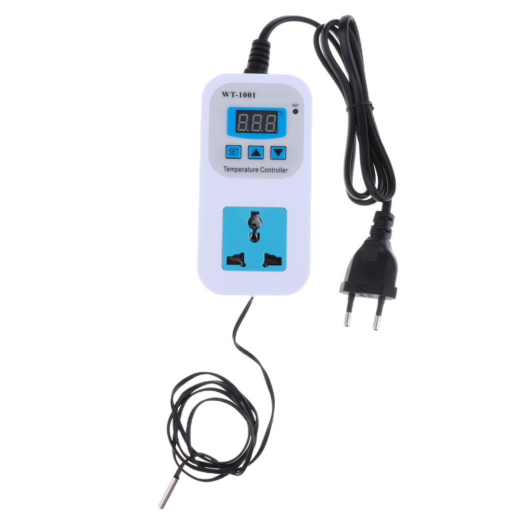 WT-1001 110-220V Digital Temperature Controller Thermostat Control Switch EU