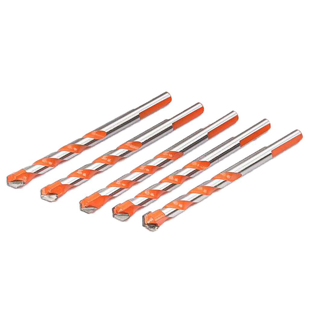 5PCS Triangular-overlord Handle Multifunctional Drill Bits 10mm