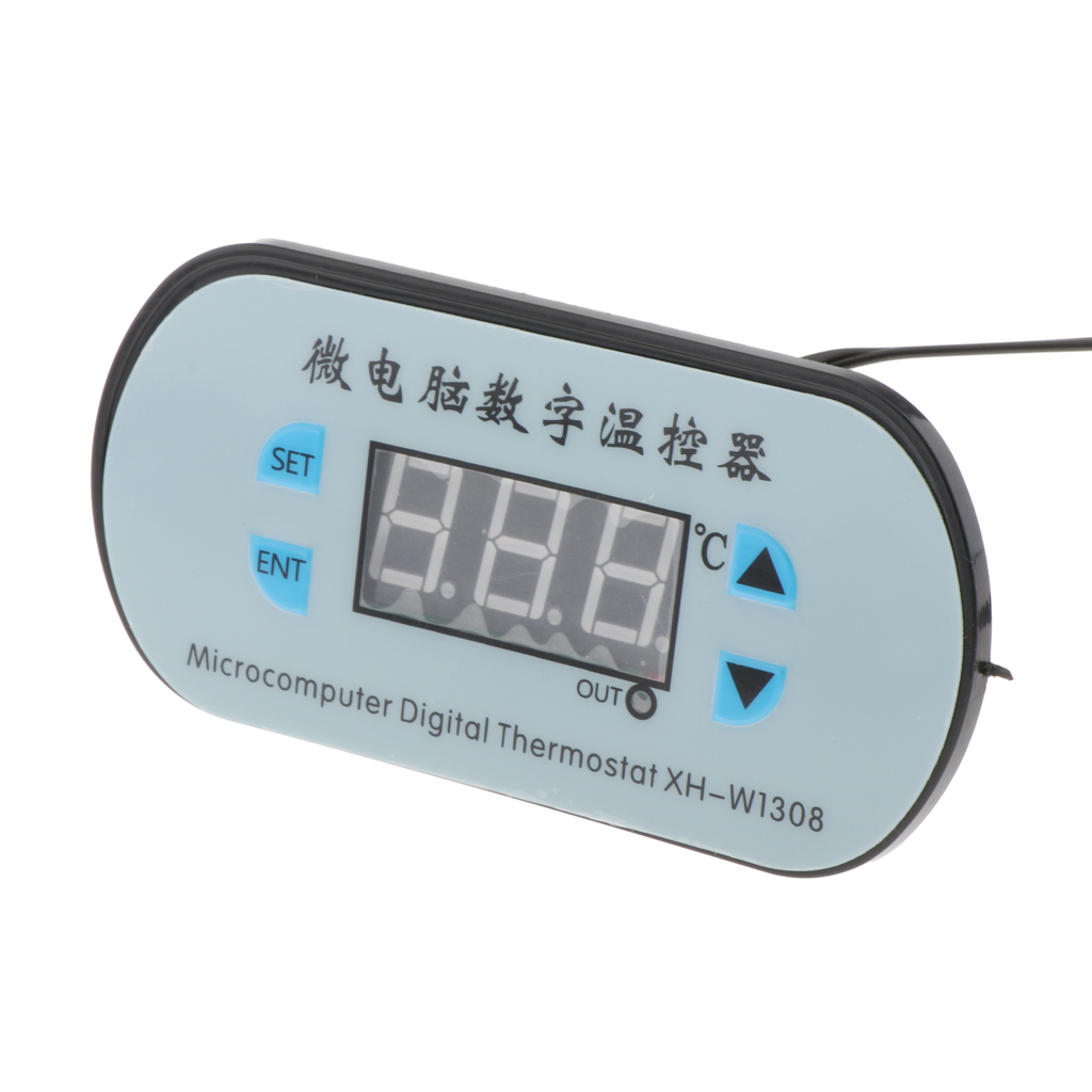 220V Digital LCD Temperature Controller Micro Computer Electronic Thermostat