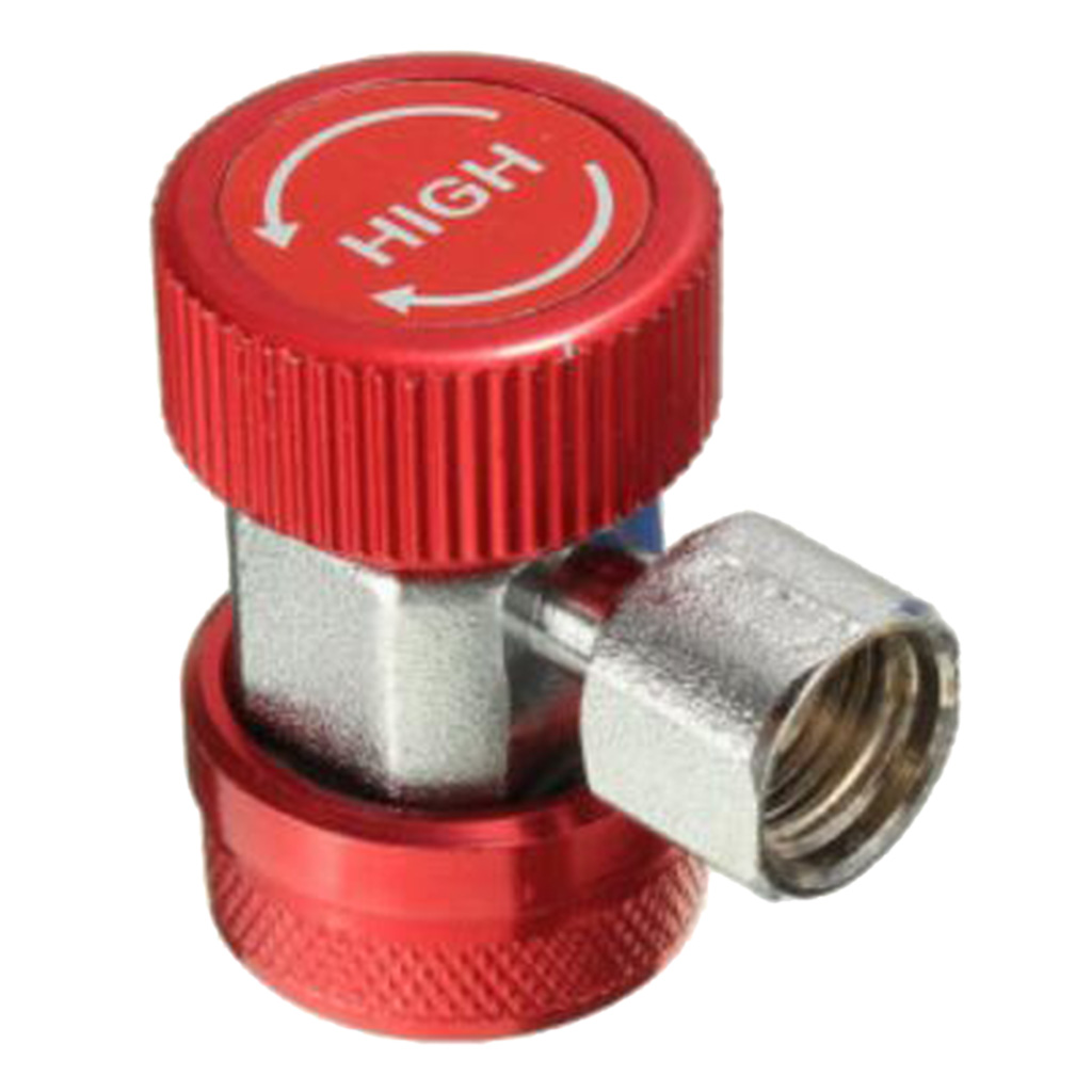 R134A High A/C Refrigerant Manifold Gauge Quick Coupler Adapter