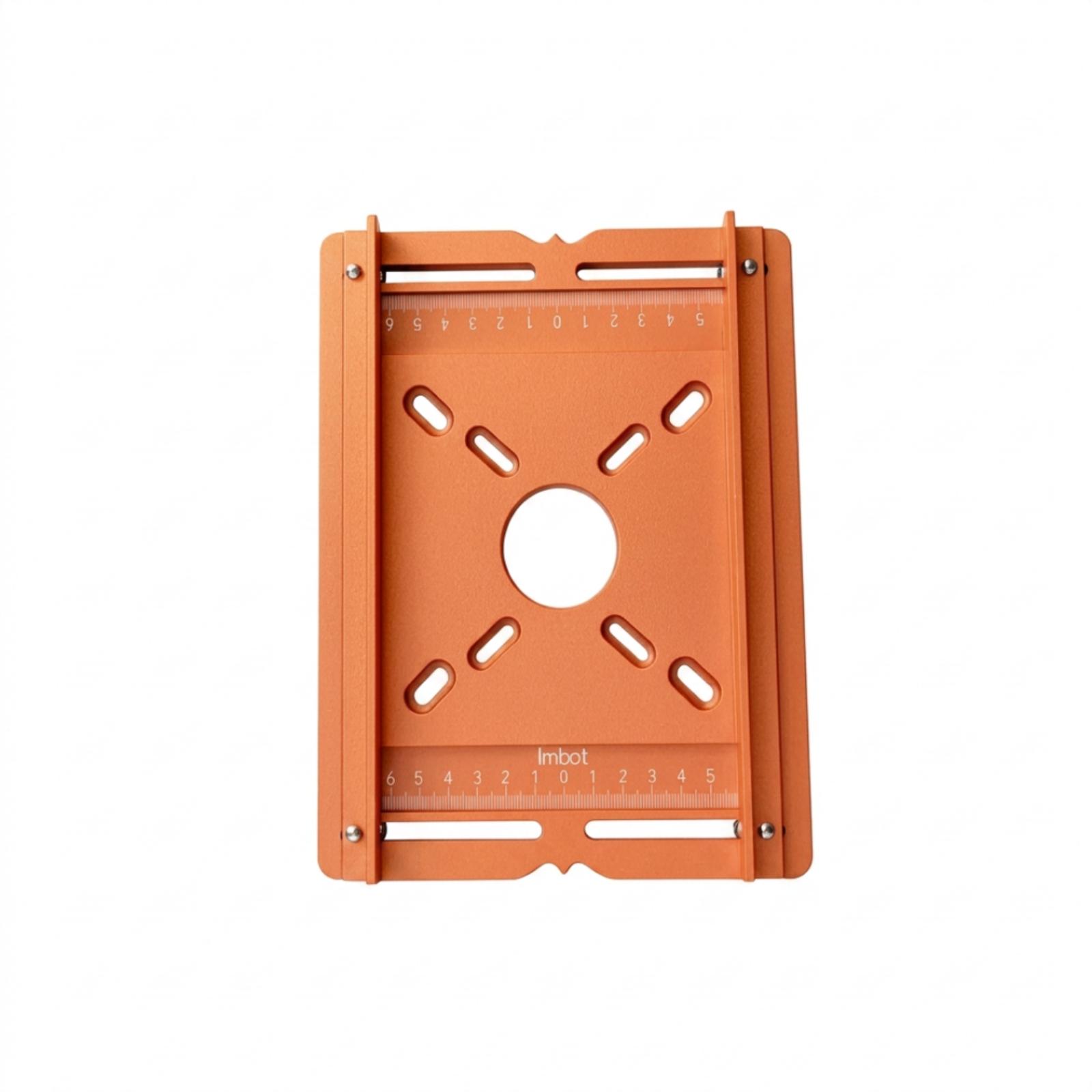 Router Base Plate with Side Rails