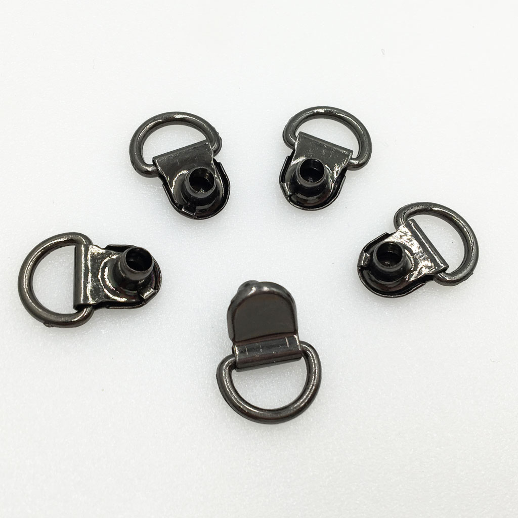 20pcs Boot Lace Hooks Lace Fitting with Rivets for Camp/Leather Shoes