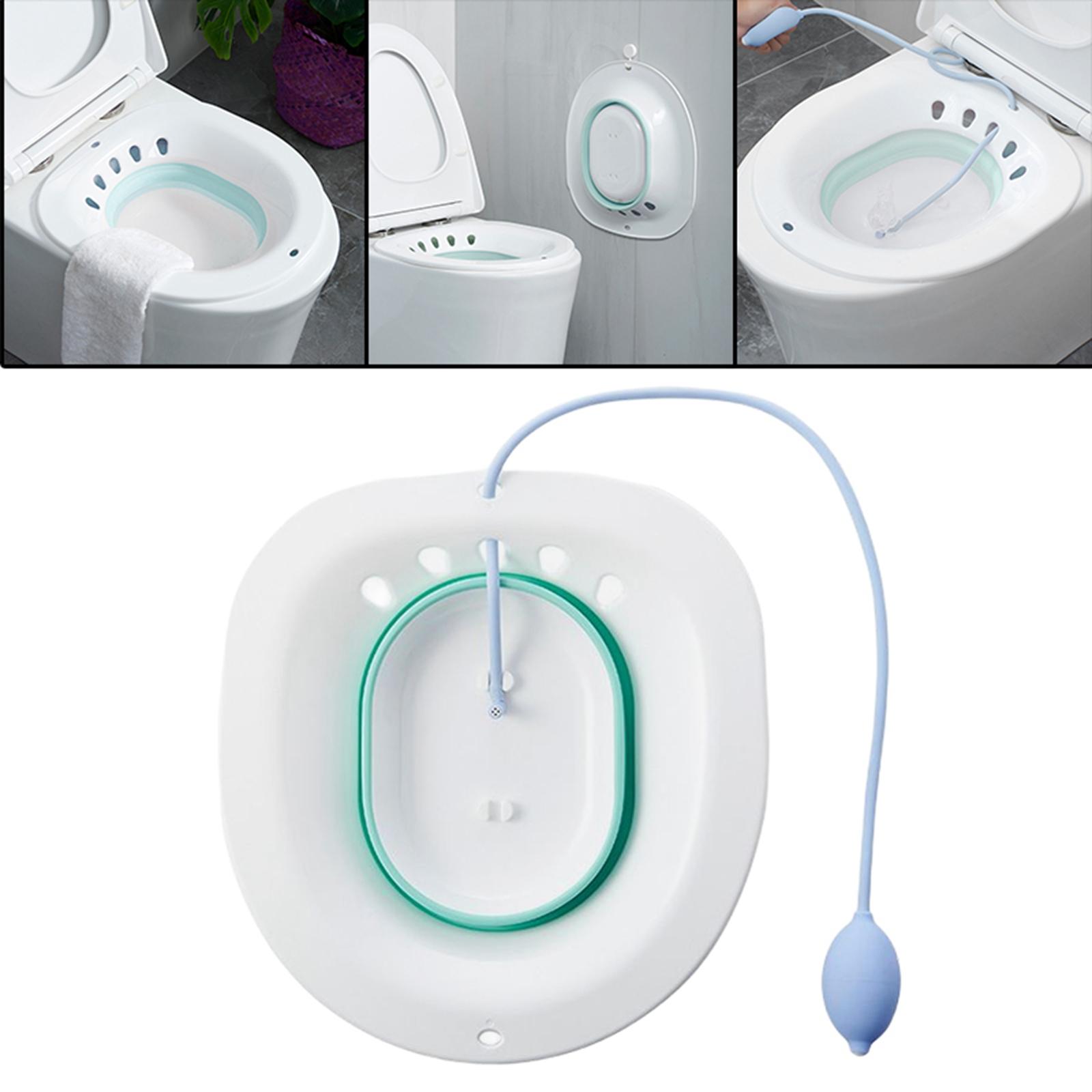 Folding Woman Bidet Private Maternal Toilet Wash Potty Adult Green