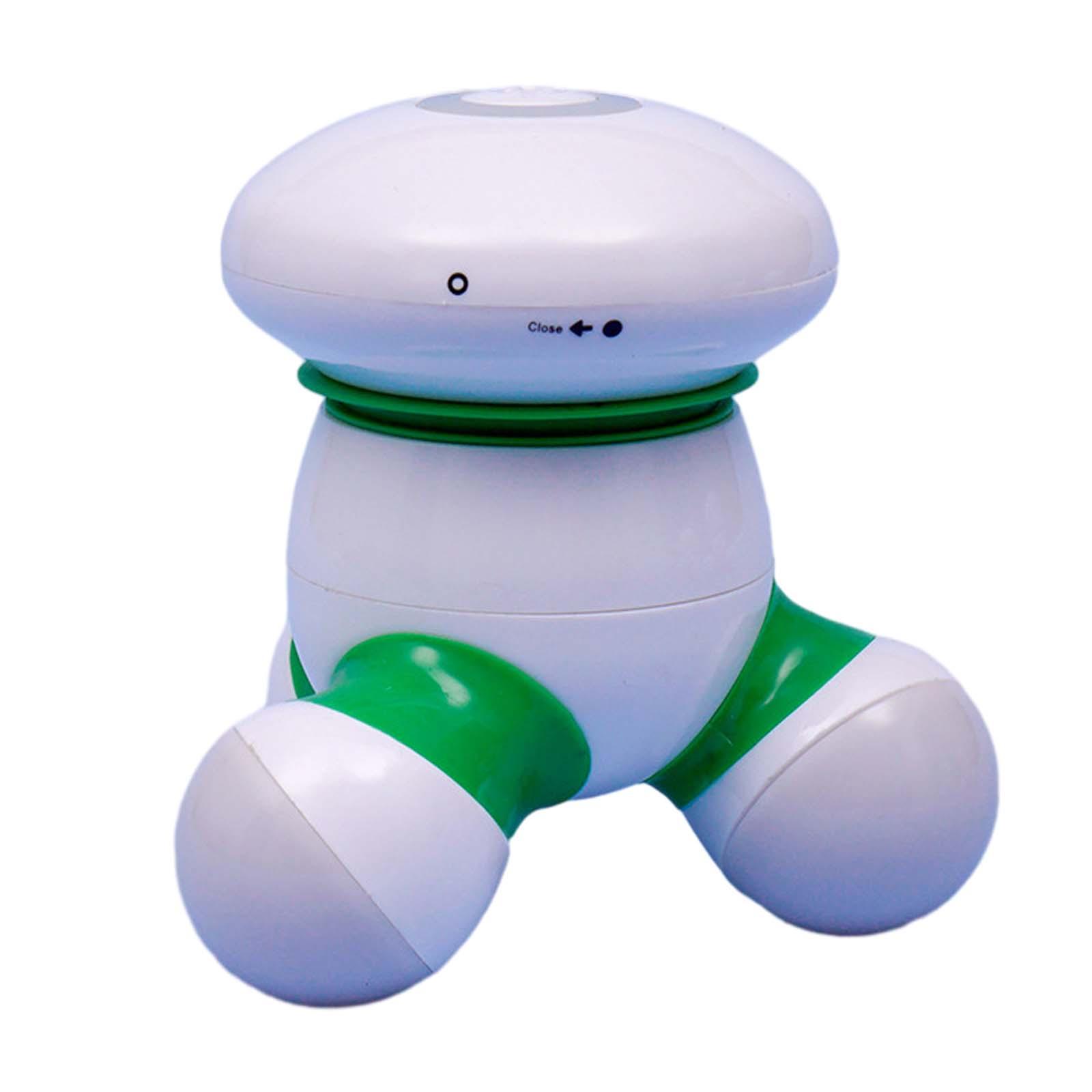 Triangle Shaped Massager Electronic Massage Tool Body Mini Massager Handheld Green